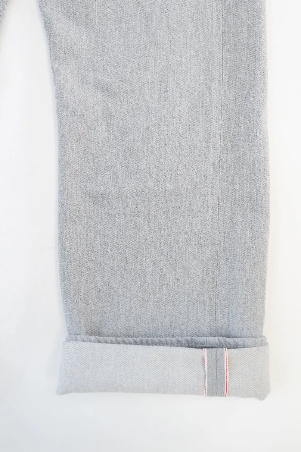 1102G - 12oz Sweat Denim Selvedge Pants - Gray