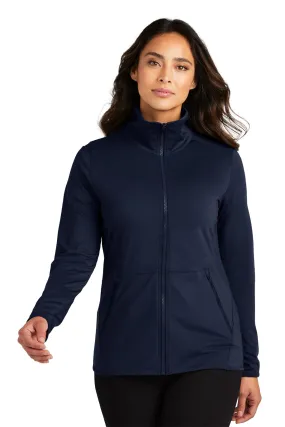 Accord Pop Collar Zip-Up - Navy (Ships in 1-2 Weeks)