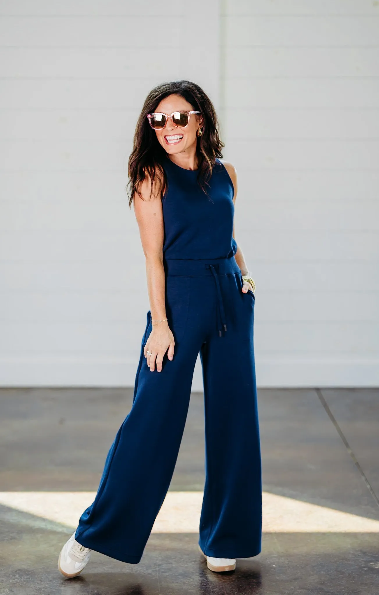 AirEssentials Timeless Navy Jumpsuit