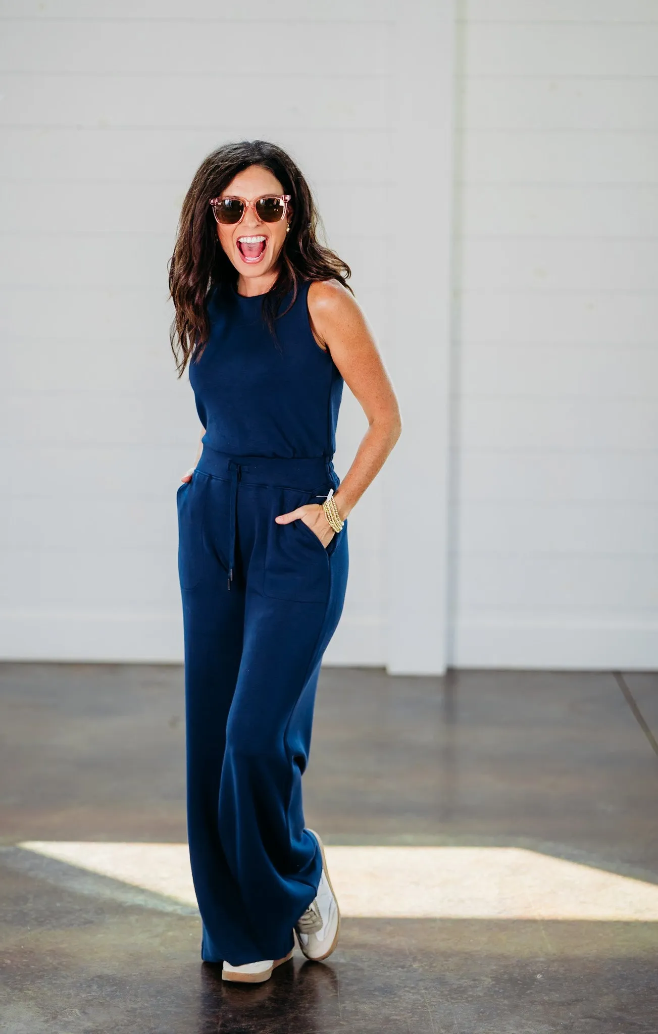 AirEssentials Timeless Navy Jumpsuit