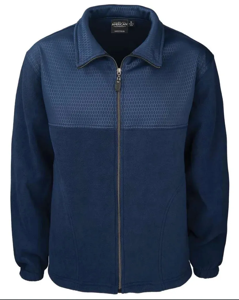 All American Clothing Co. - Men's Soft Shell Fleece Jacket