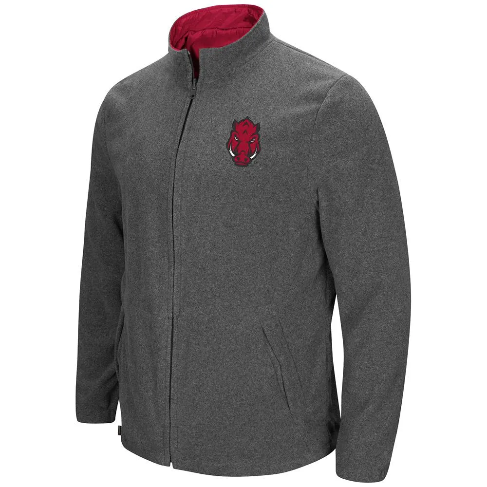 Arkansas Razorbacks "Halfback" Reversible Polar Fleece/Rain Jacket