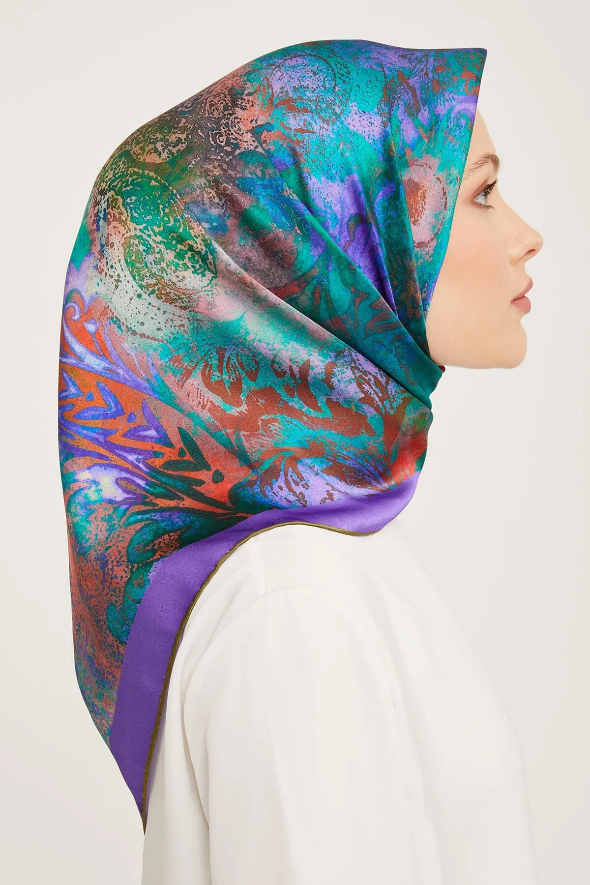 Armine Regis Turkish Silk Scarf #13