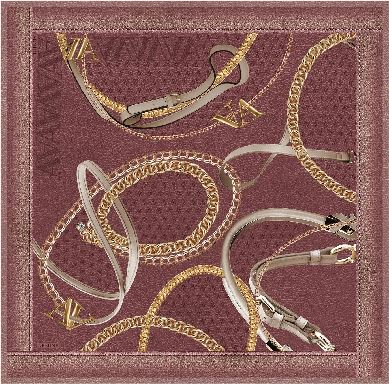 Armine Vida Vintage Silk Scarf No. 11