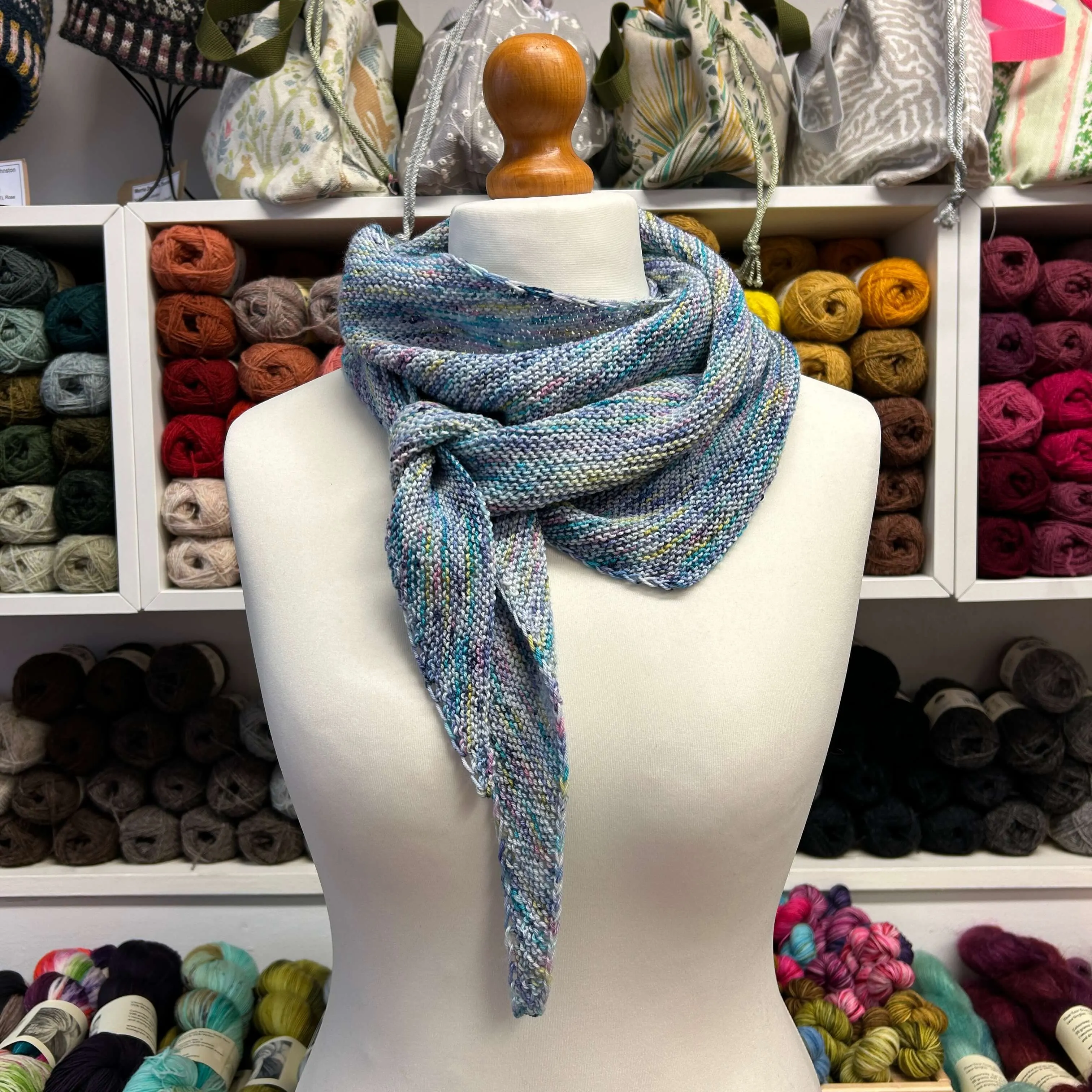 Asymmetrical Scarf Pattern