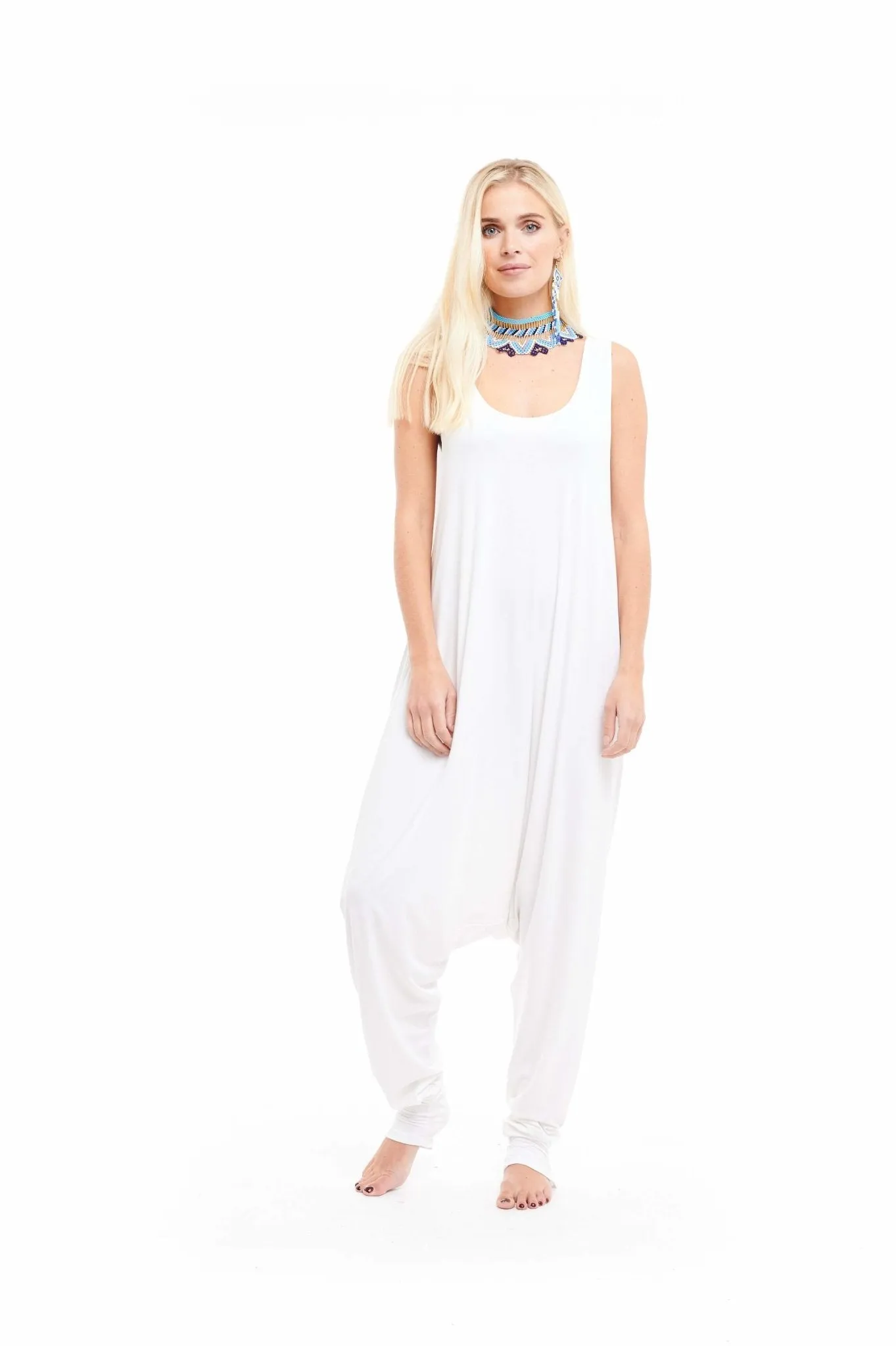 BAGGY JUMPSUIT WHITE