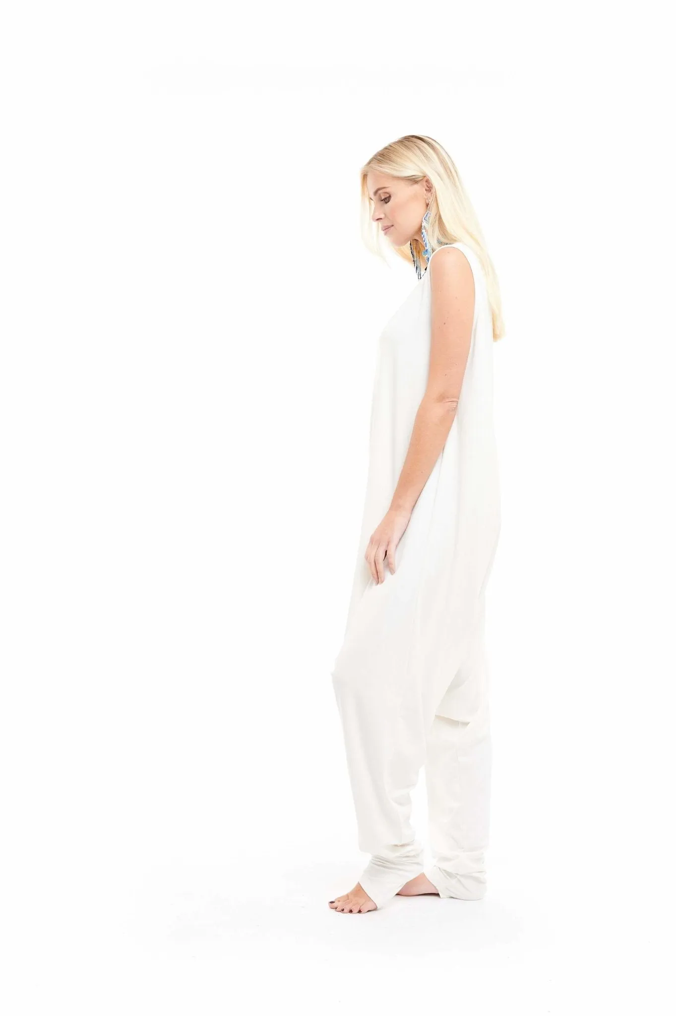 BAGGY JUMPSUIT WHITE