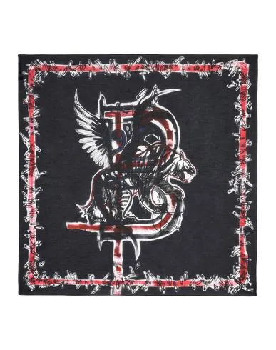 Balmain Women Square scarf Black -- --