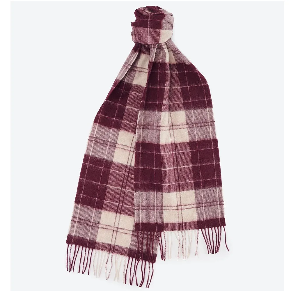 Barbour Tartan Scarf Cabernet One Size