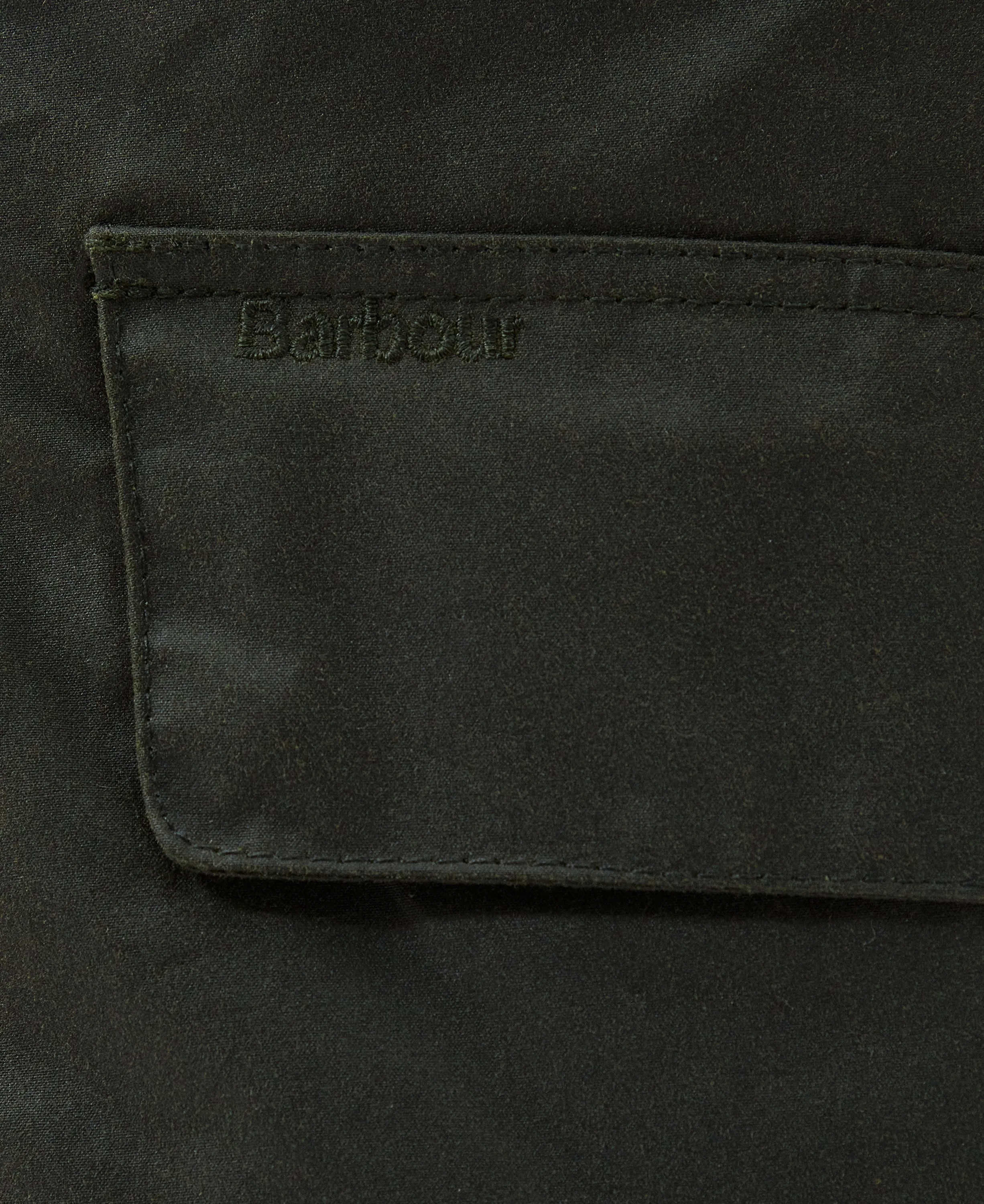 Barbour Wax Mac Olive