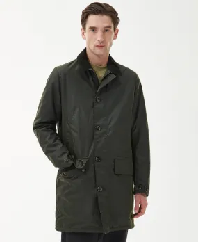 Barbour Wax Mac Olive