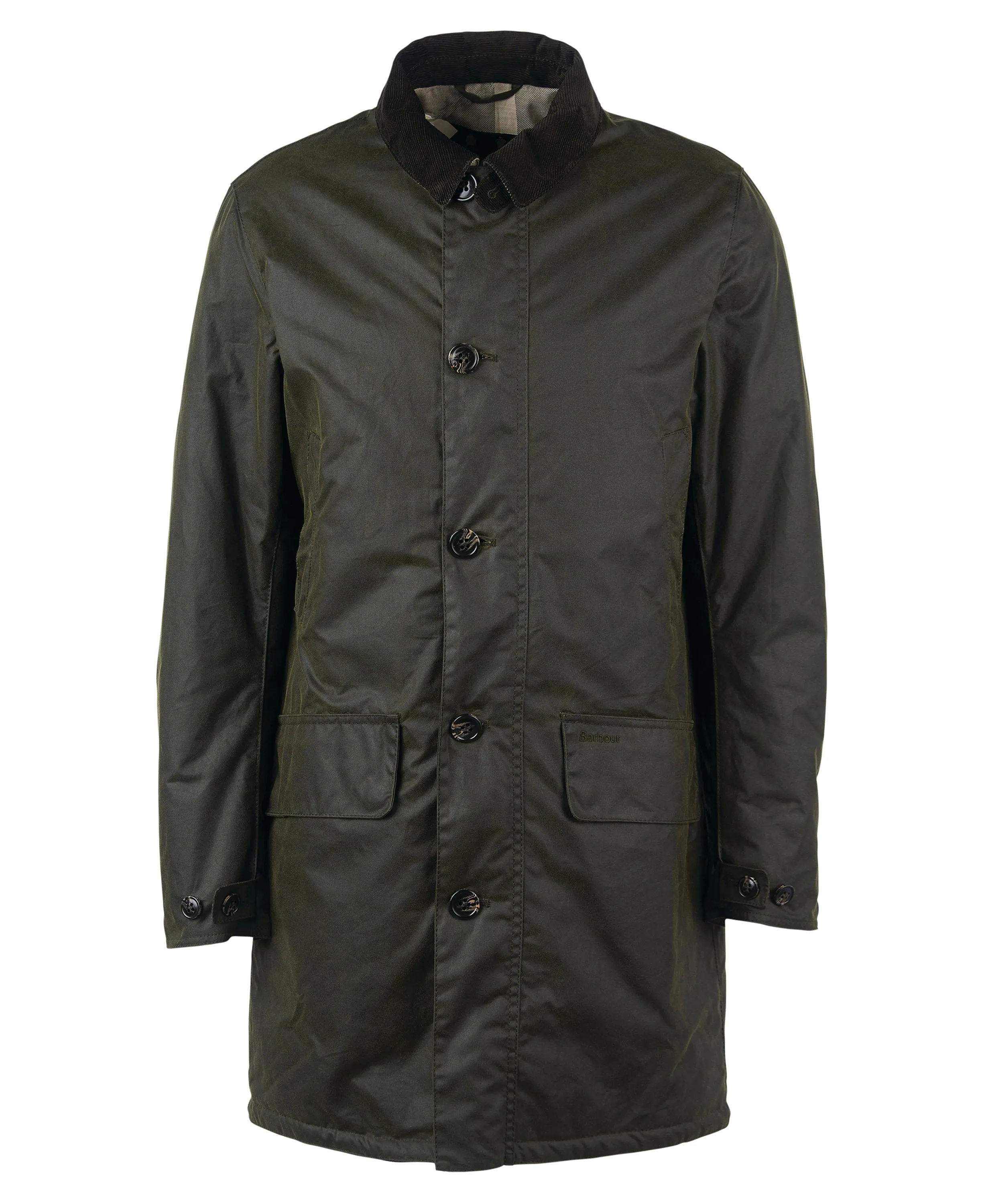 Barbour Wax Mac Olive