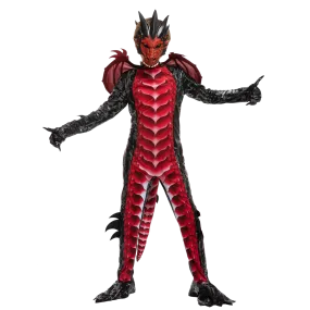 Black and Dragon Costume - Child