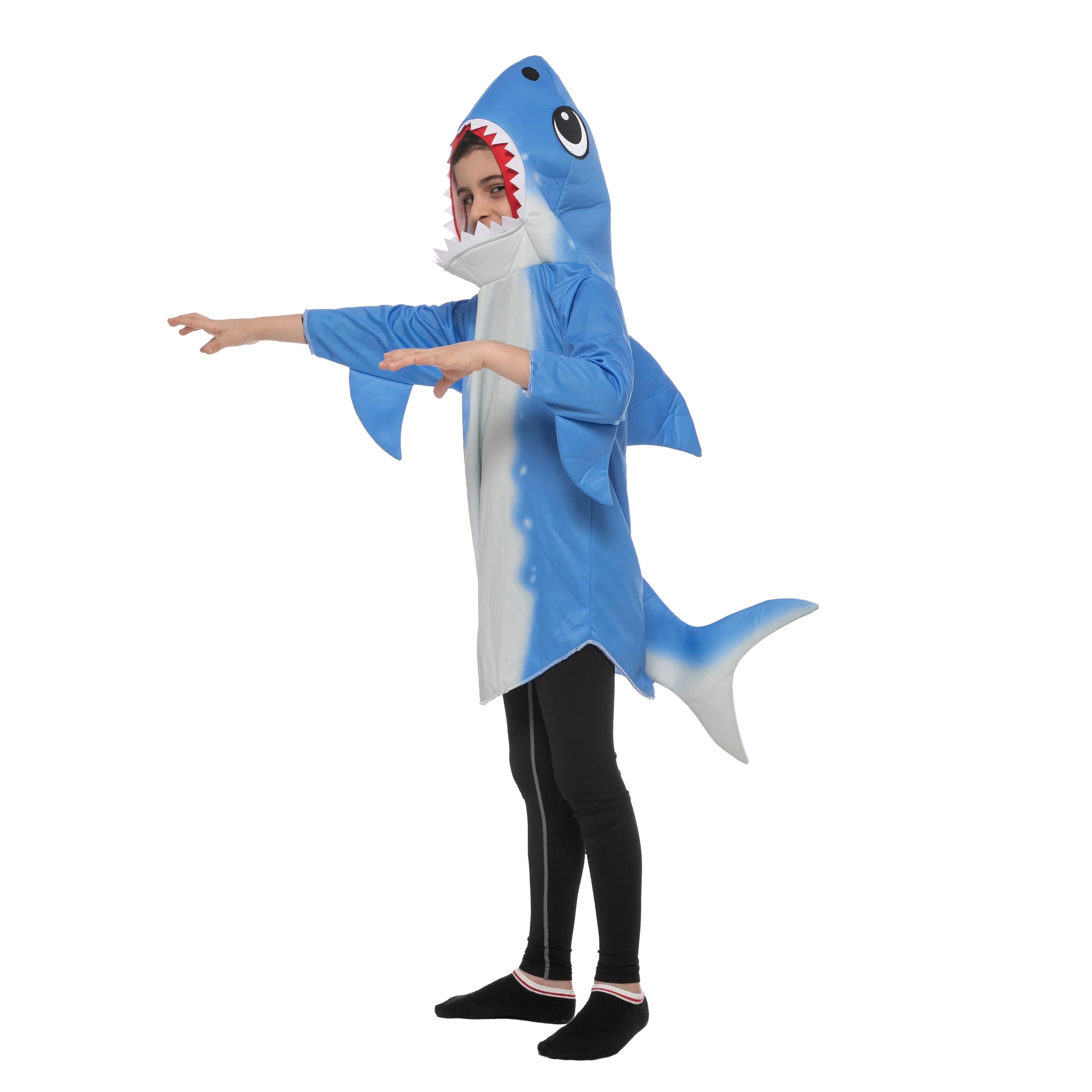 Blue Shark Costume Cosplay- Child