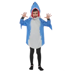 Blue Shark Costume Cosplay- Child