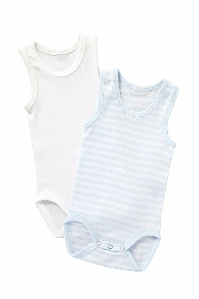 Bonds Baby Boy Girl Cotton 2 Pack Singletsuit Jumpsuit White Pink Blue Grey