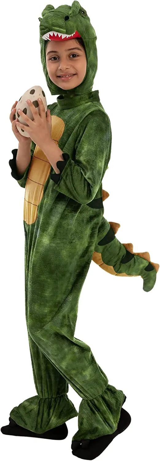 Boy Green T-Rex Costume - Child