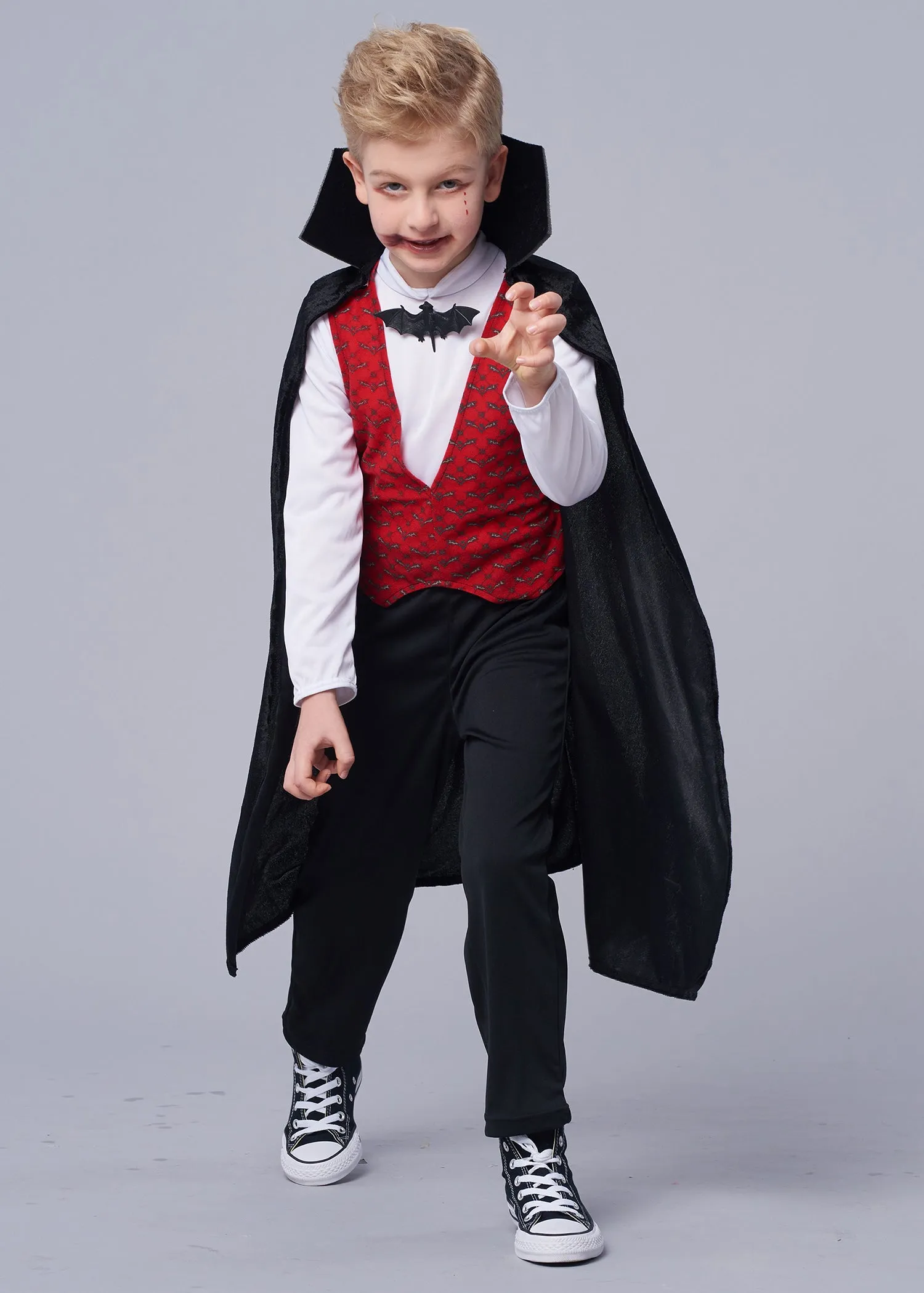 boys vampire costume set halloween