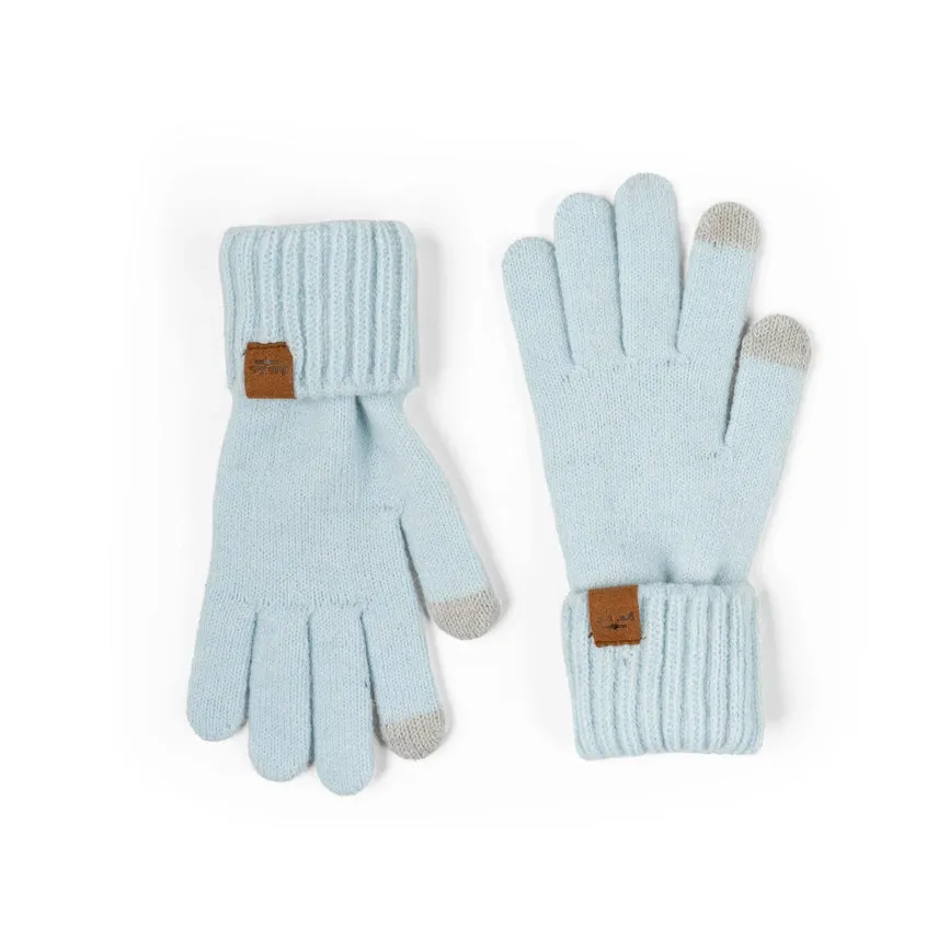 Britts Knits gloves light blue