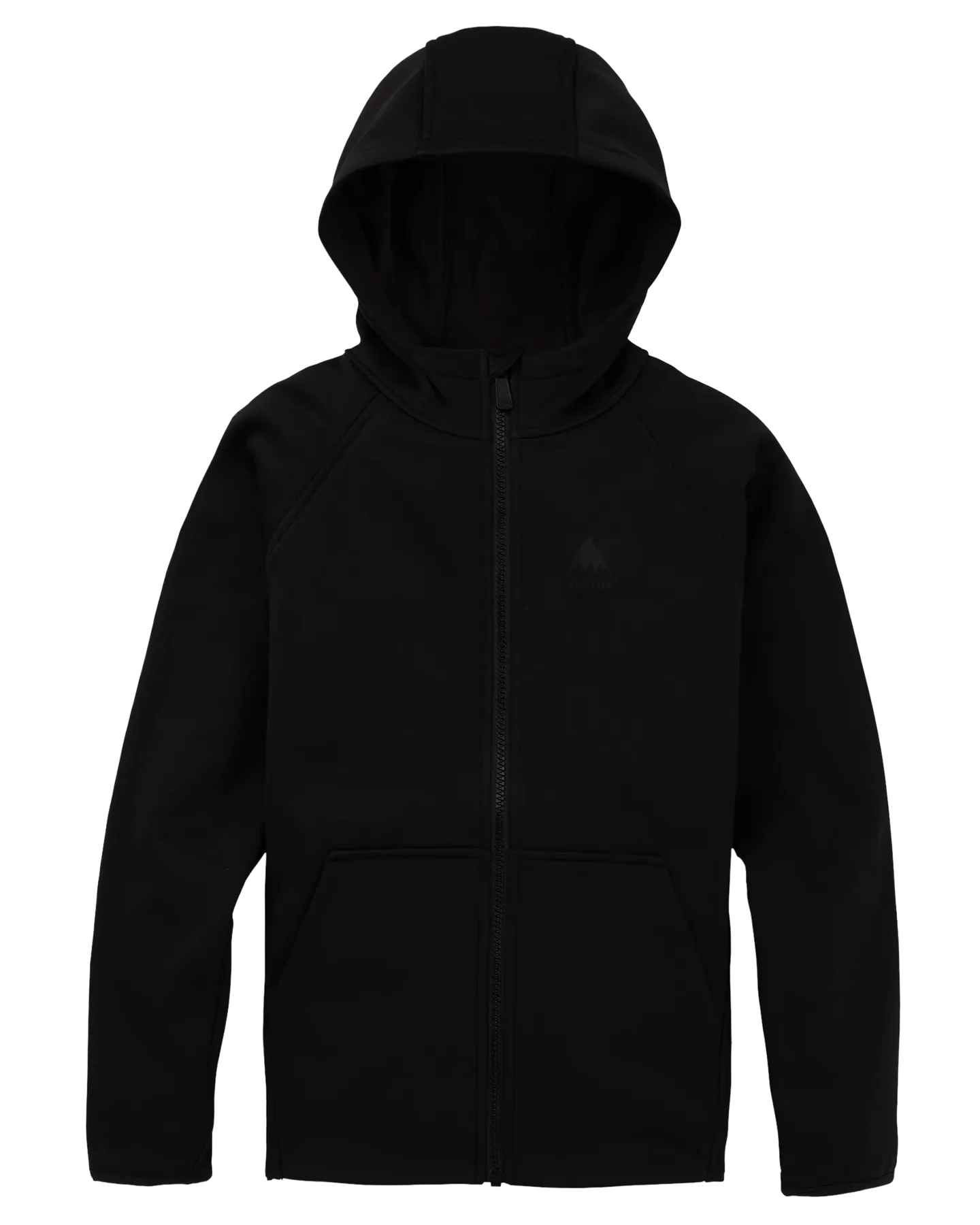 Burton Kids' Crown Weatherproof Full-Zip Fleece - True Black