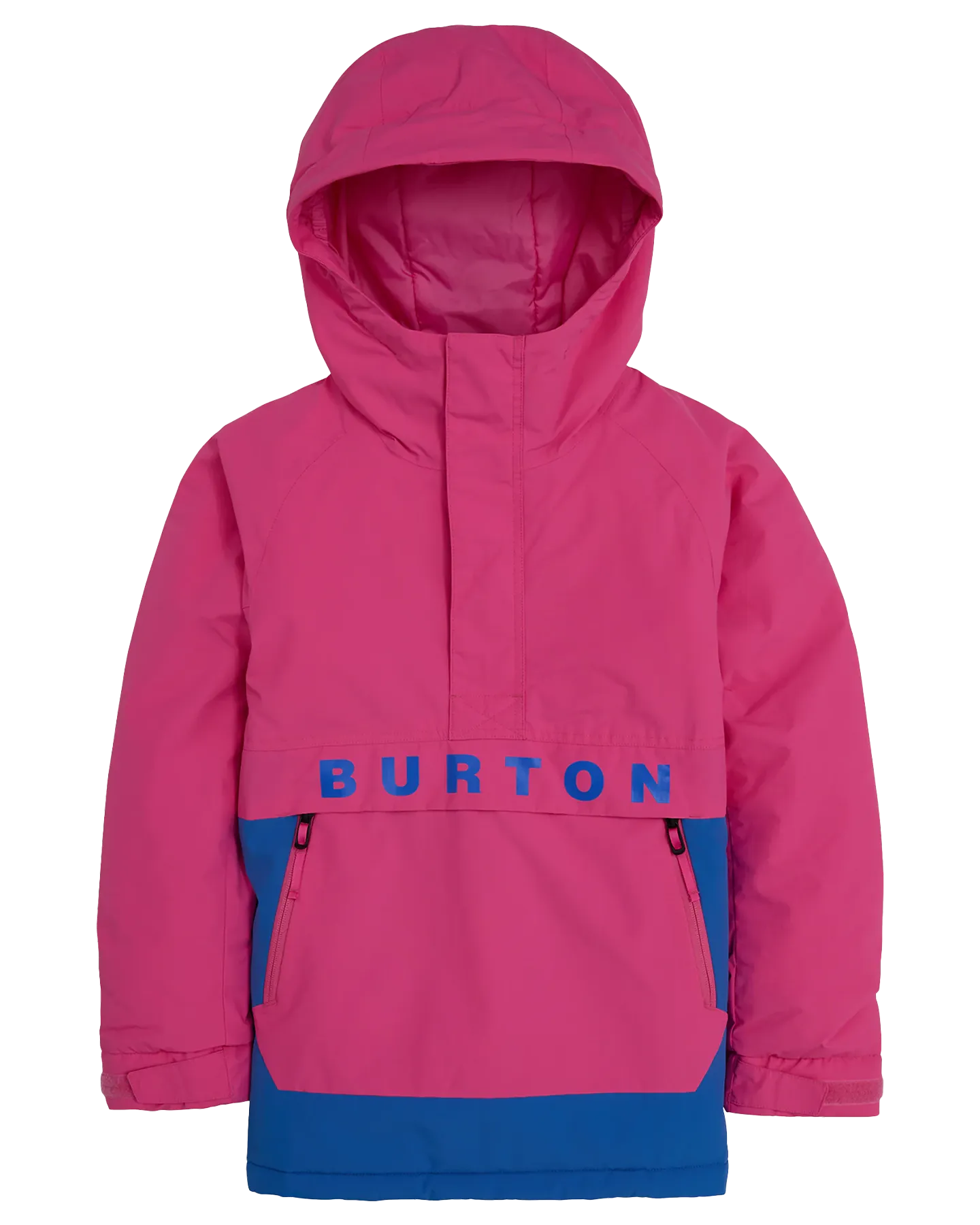 Burton Kids' Frostner 2L Anorak Snow Jacket - Fuchsia Fusion/Amparo Blue