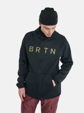 Burton Men's Crown Water Proof Full-Zip Fleece True Black