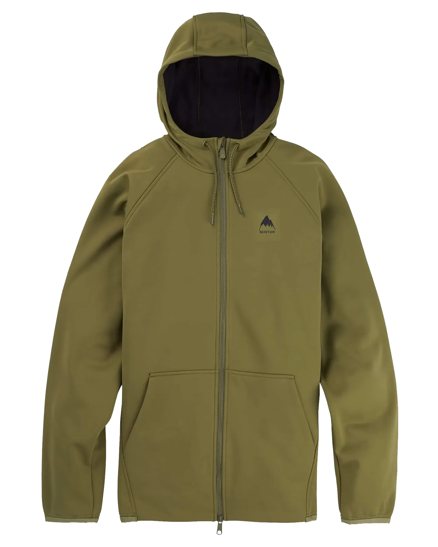 Burton Men's Crown Weatherproof Full-Zip Fleece - Martini Olive