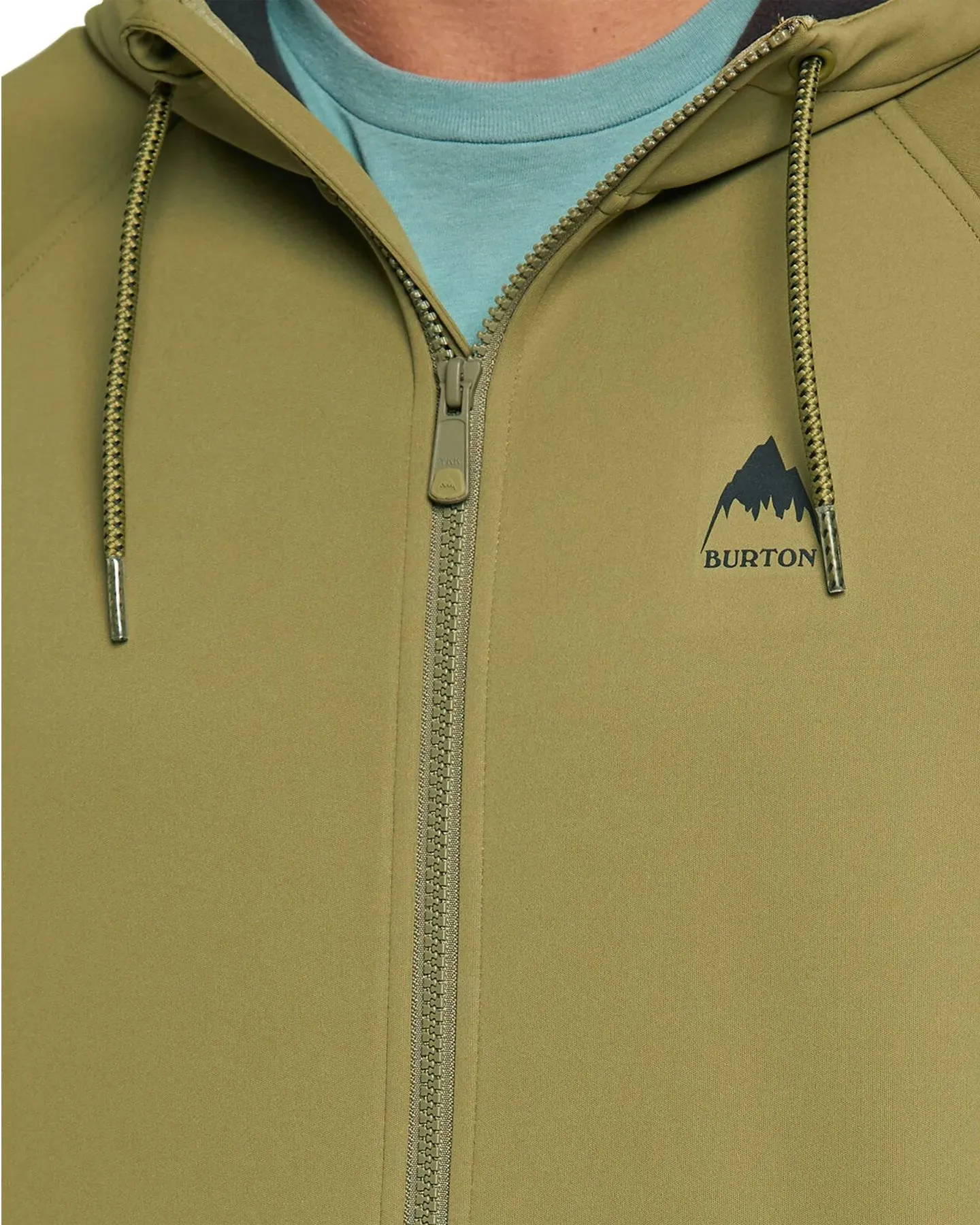 Burton Men's Crown Weatherproof Full-Zip Fleece - Martini Olive