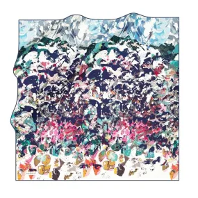 Cacharel Marble Silk Twill Scarf No. 21