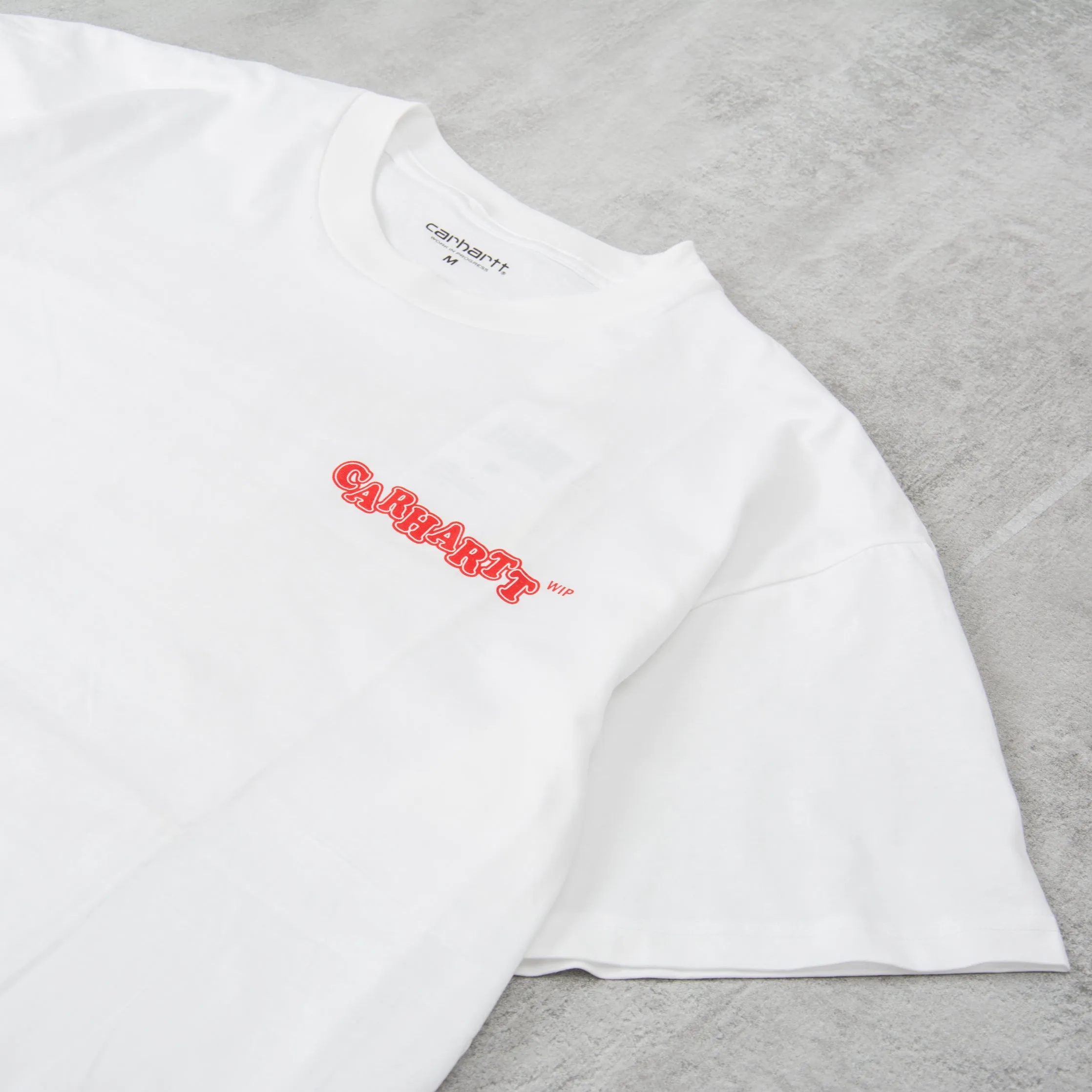 Carhartt WIP Fast Food Tee - White