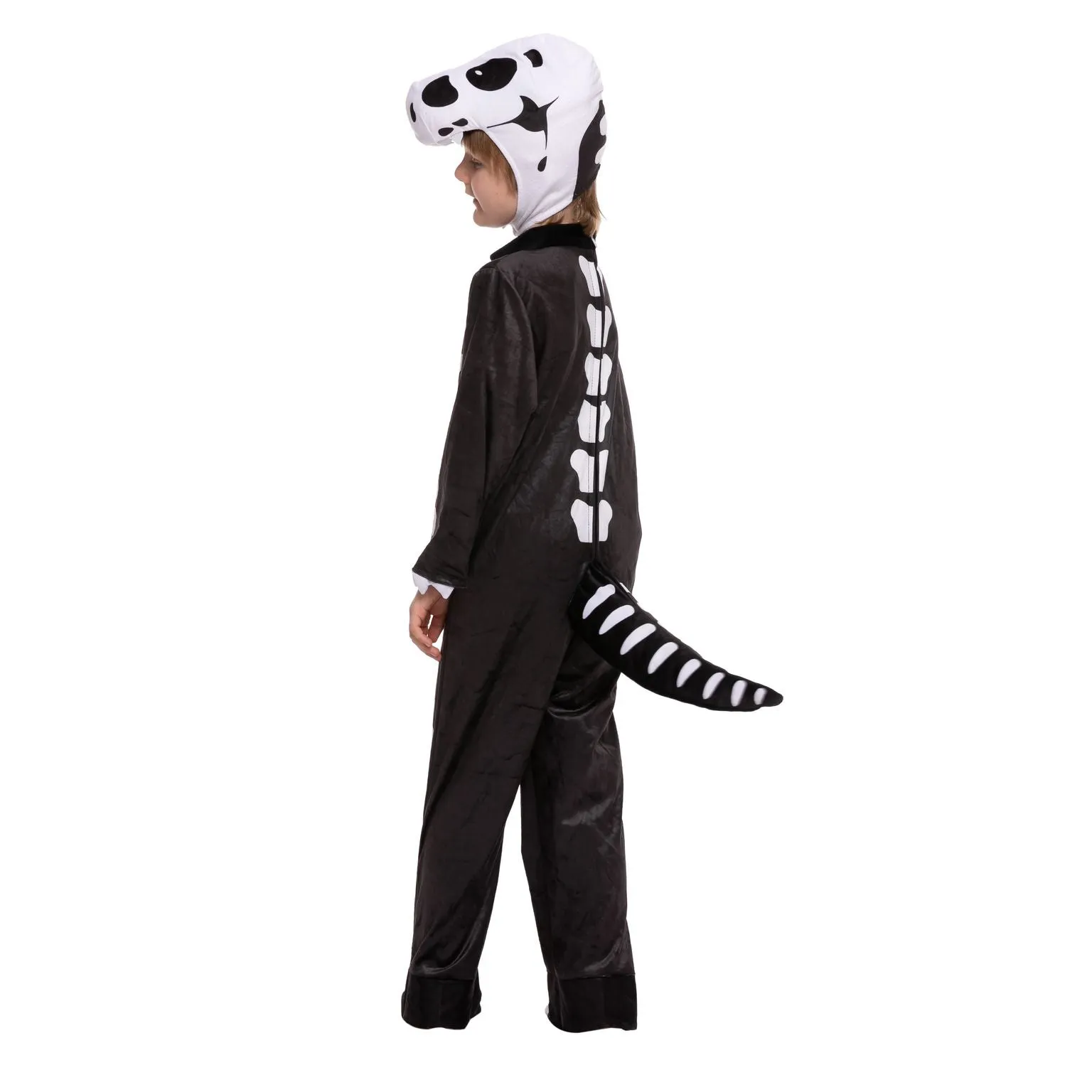 Cartoonish Skeleton T-rex Costume for Role Play Cosplay- Child