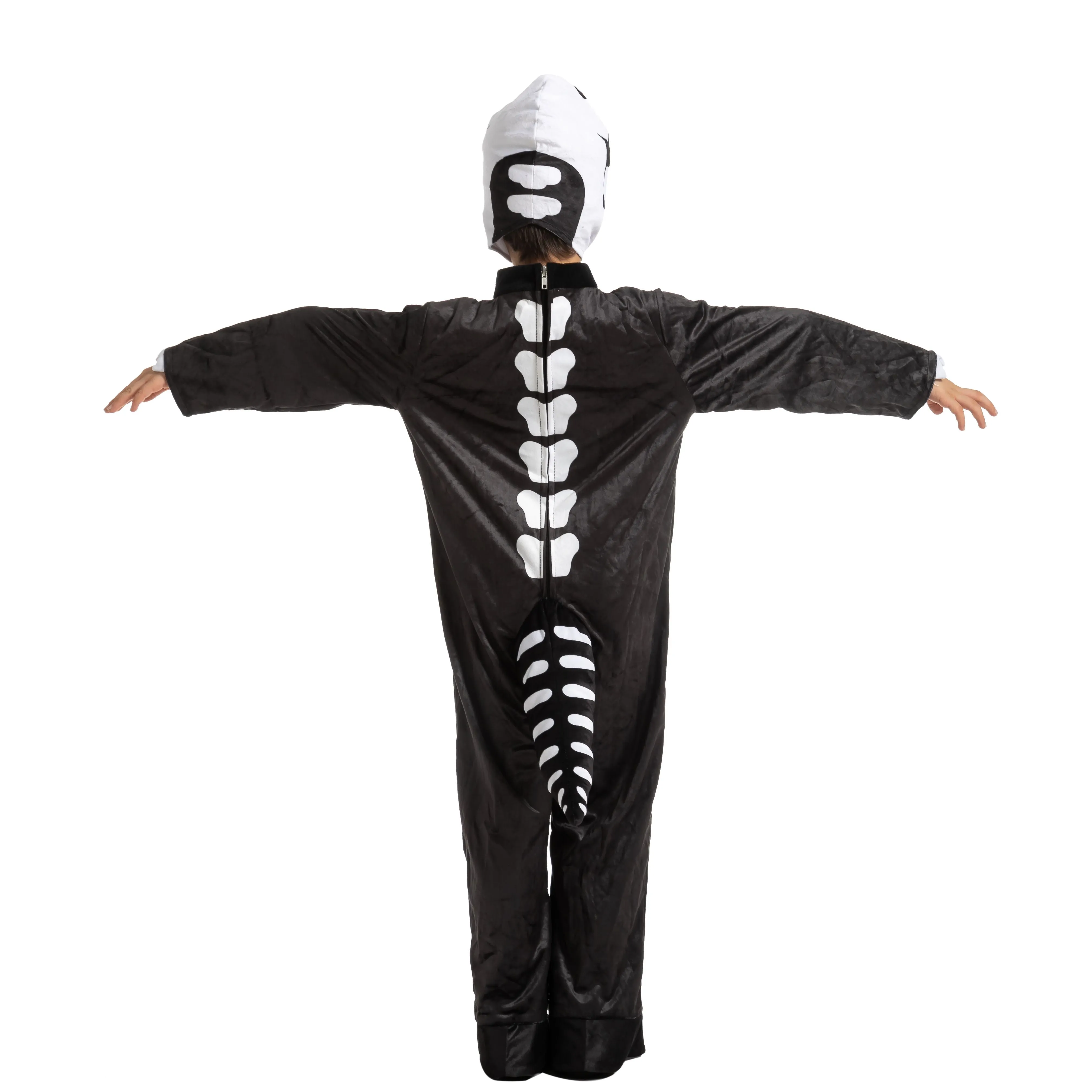 Cartoonish Skeleton T-rex Costume for Role Play Cosplay- Child