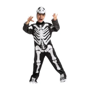 Cartoonish Skeleton T-rex Costume for Role Play Cosplay- Child