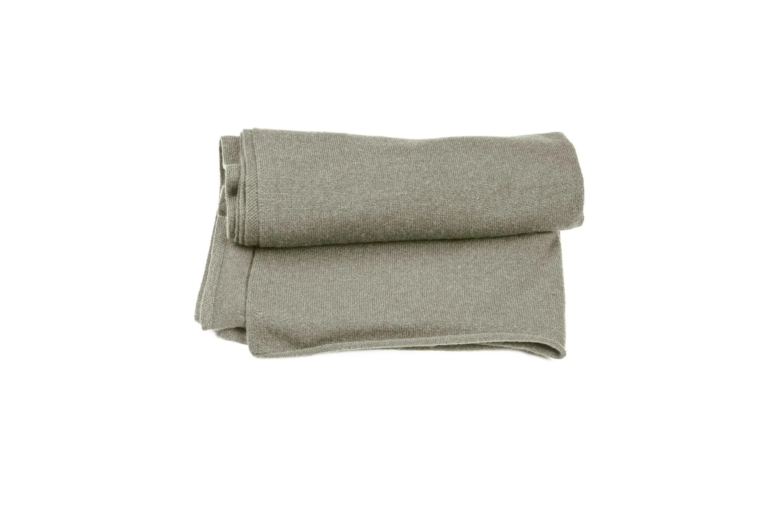 Cashmere Plain Knit Scarf