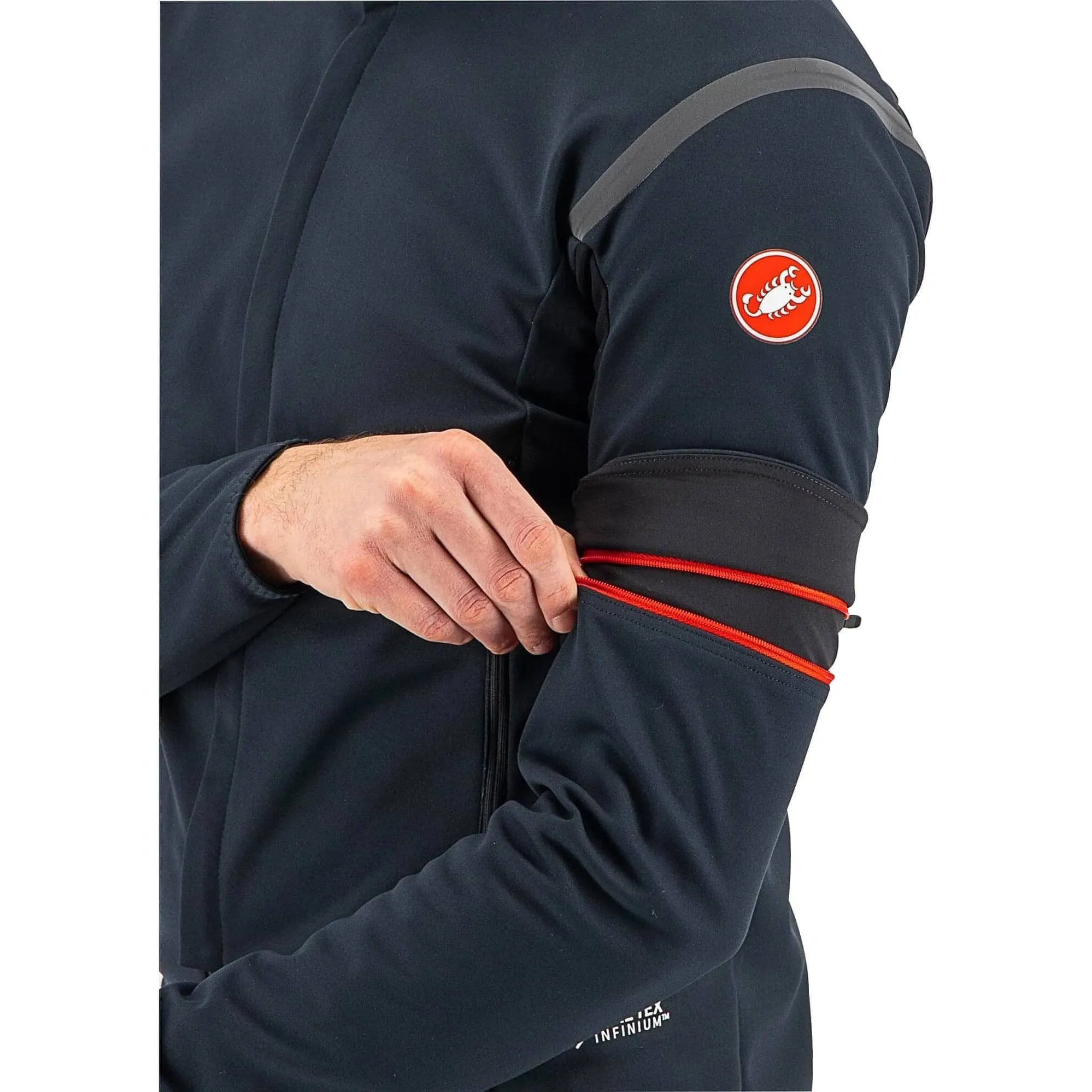 Castelli Perfetto RoS 2 Convertible Mens Cycling Jacket - Black