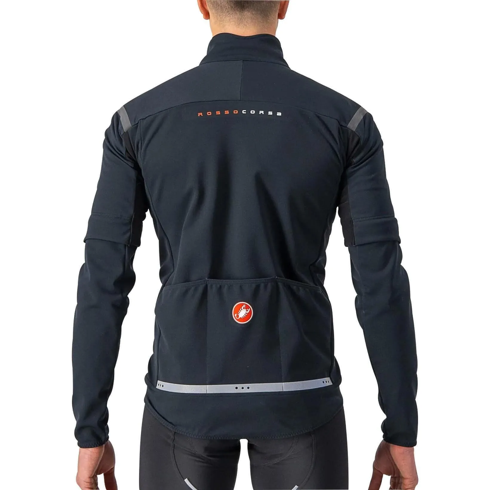 Castelli Perfetto RoS 2 Convertible Mens Cycling Jacket - Black