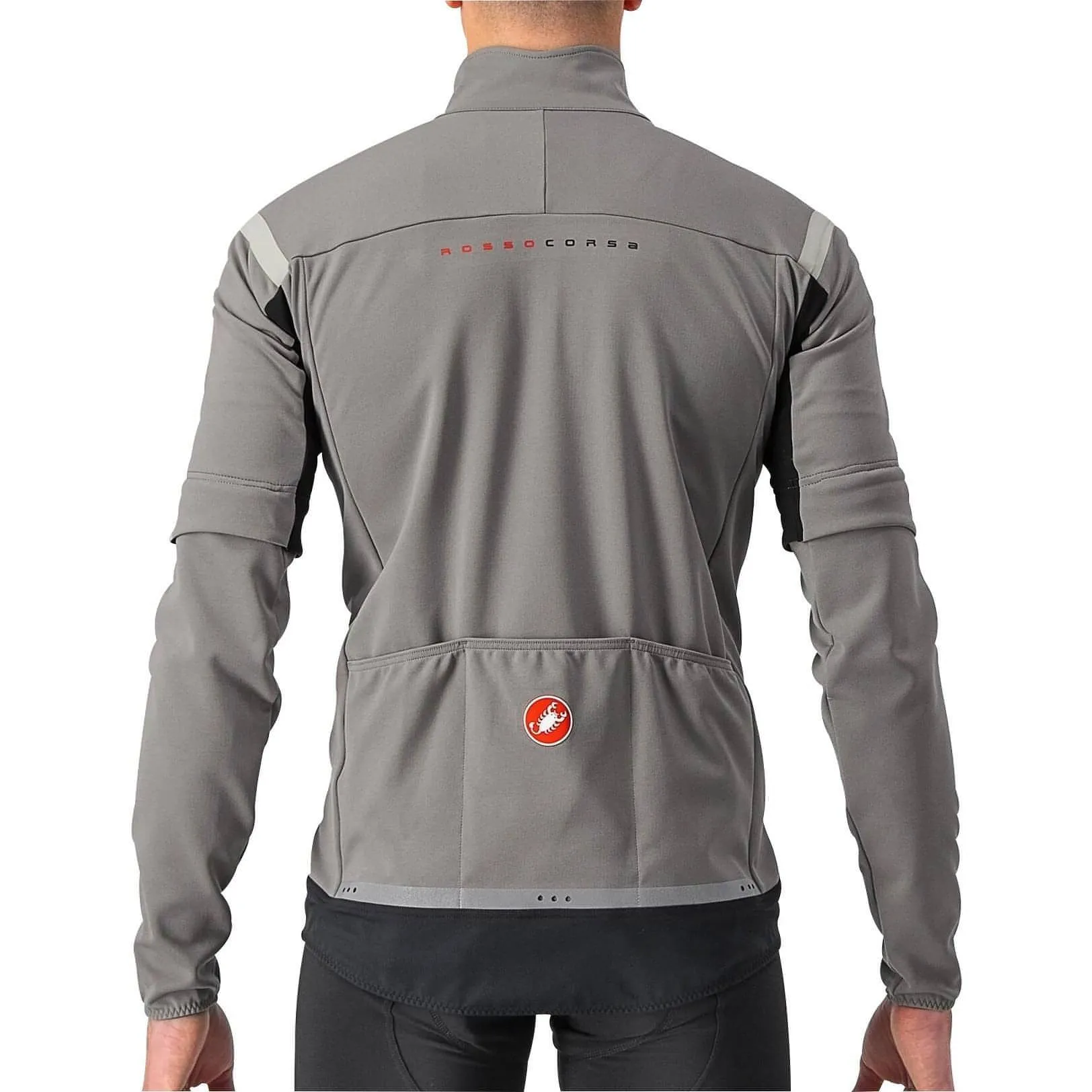 Castelli Perfetto Ros 2 Convertible Mens Cycling Jacket - Grey