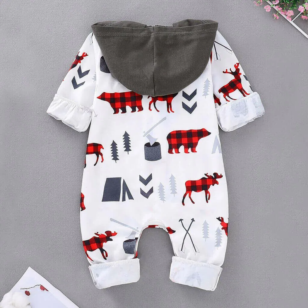 Christmas Clothes Newborn Infant Winter Jumpsuit