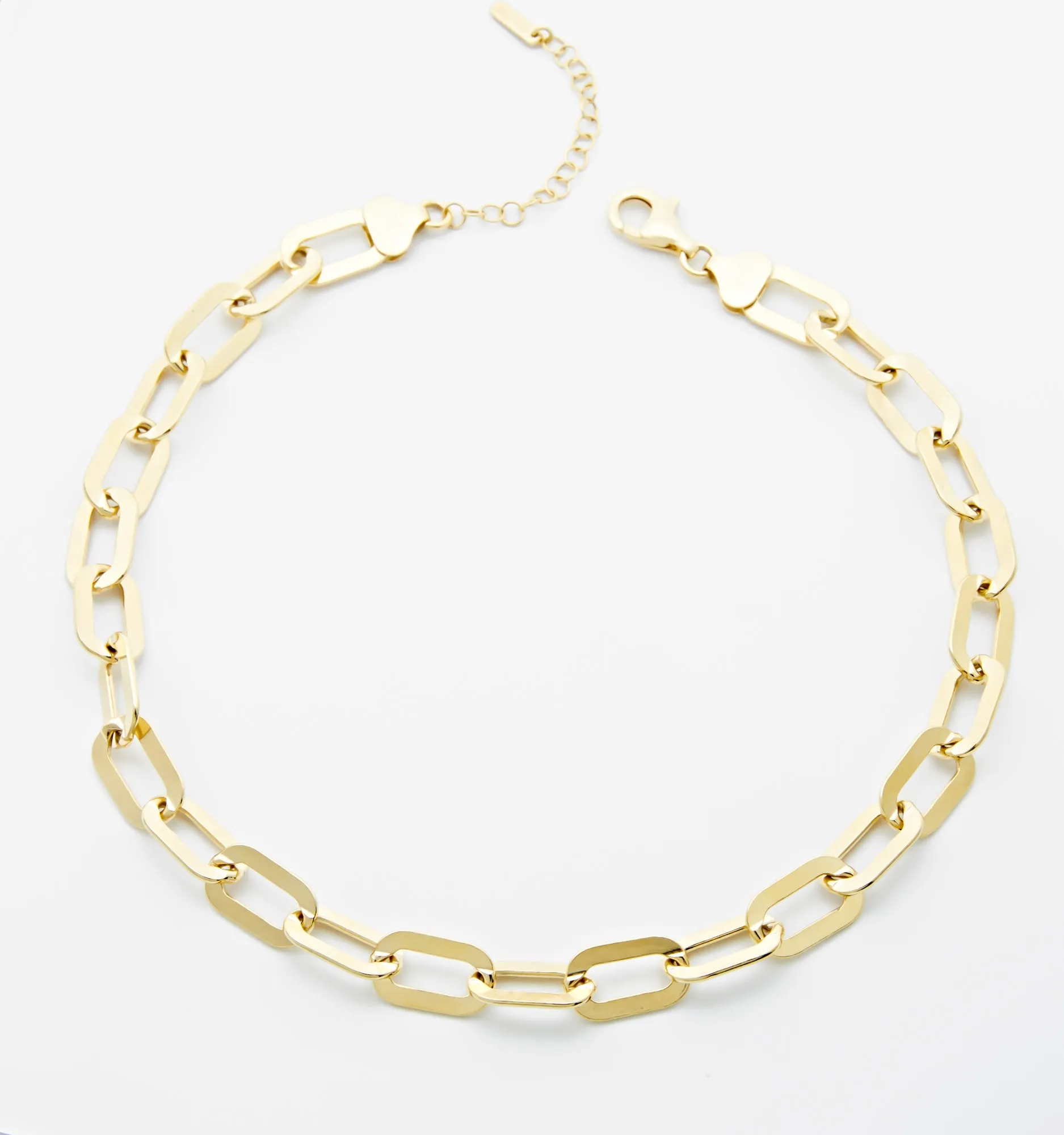 Chunky Chain Choker Necklace