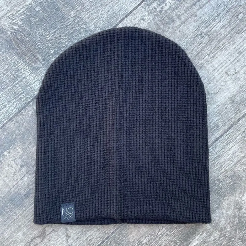 Chunky Knit Beanie | Black