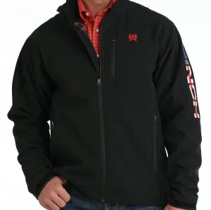 Cinch Men's Patriotic Logo Bonded Jacket in Black