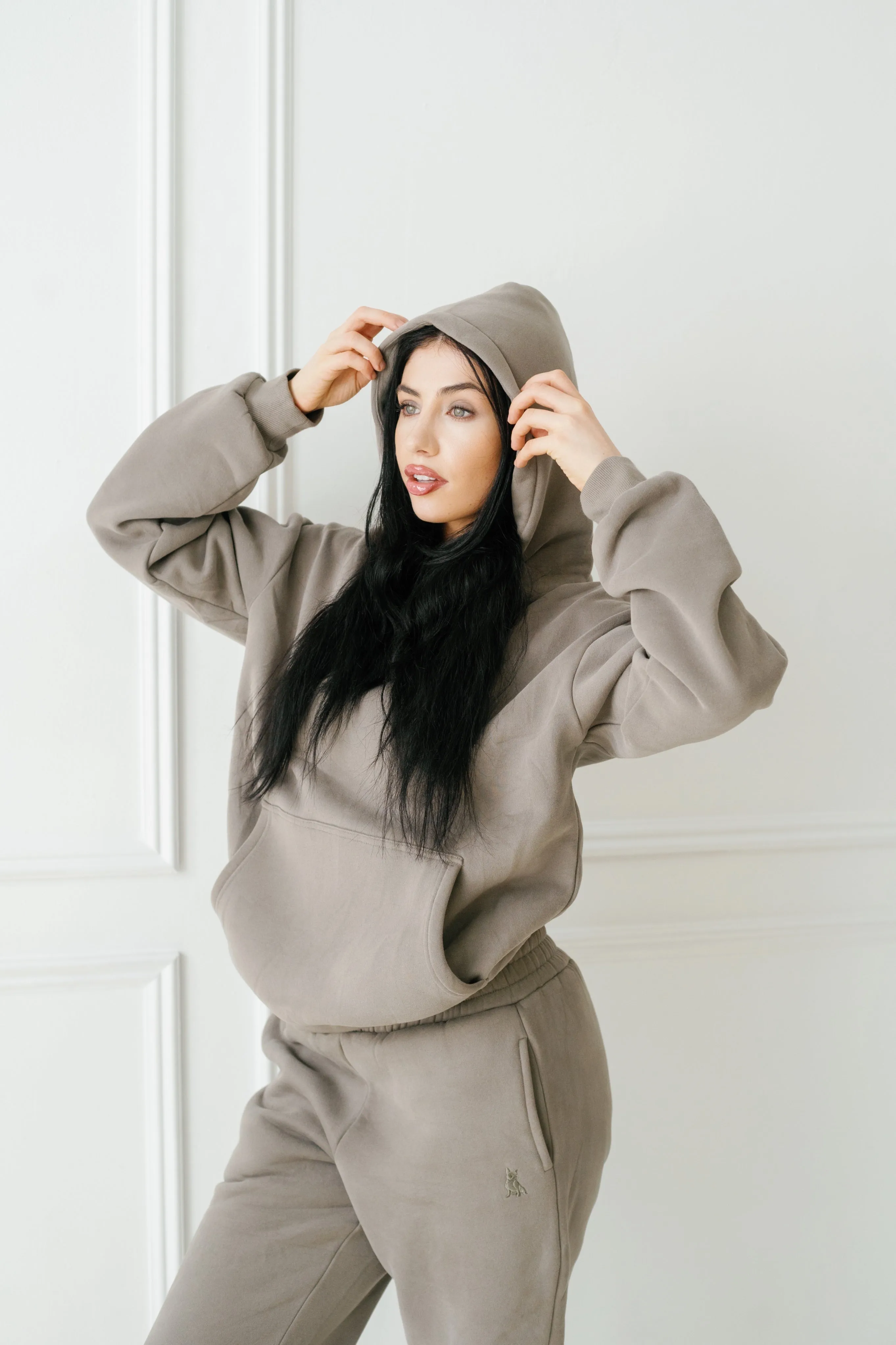 CozyCloud Hoodie- Olive