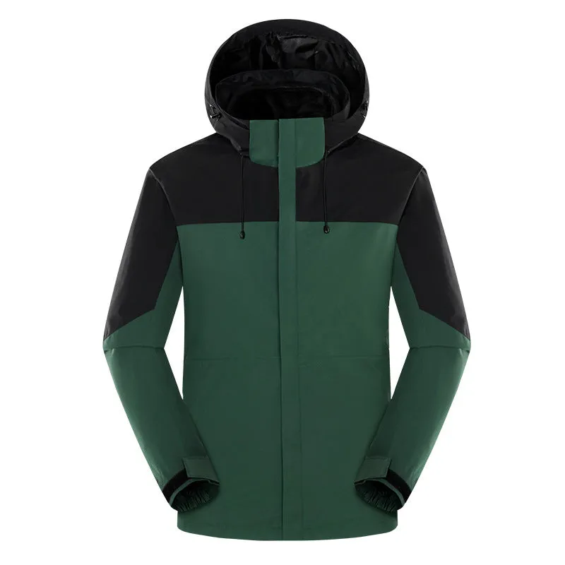 Custom Outdoor 3-in-1  Windproof Fleece Jackets