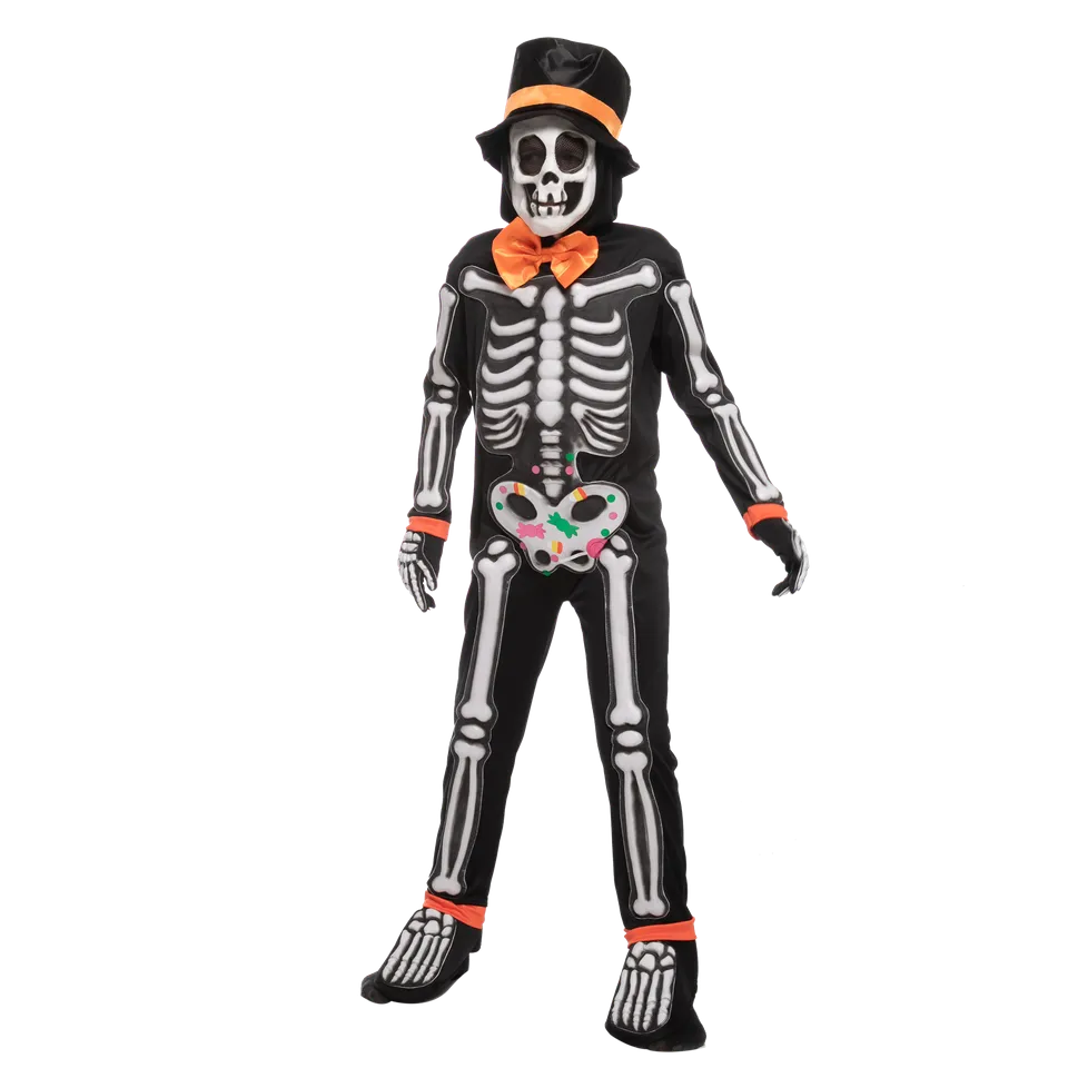 Cute Skeleton Costume for Boys