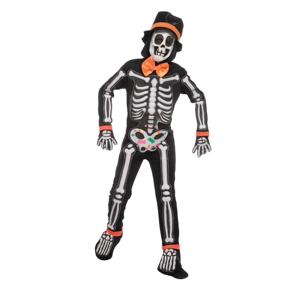 Cute Skeleton Costume for Boys