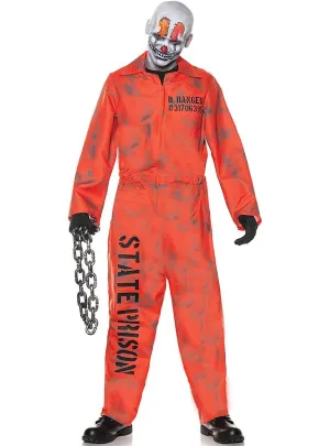 D-Ranged Prisoner Plus Size Mens Halloween Costume