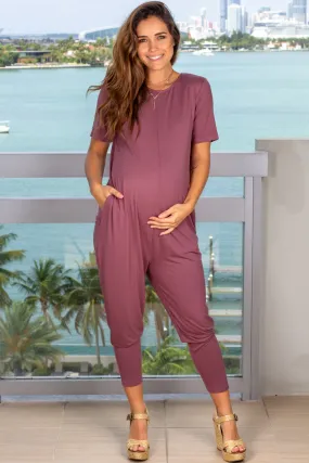 Dark Mauve Jumpsuit