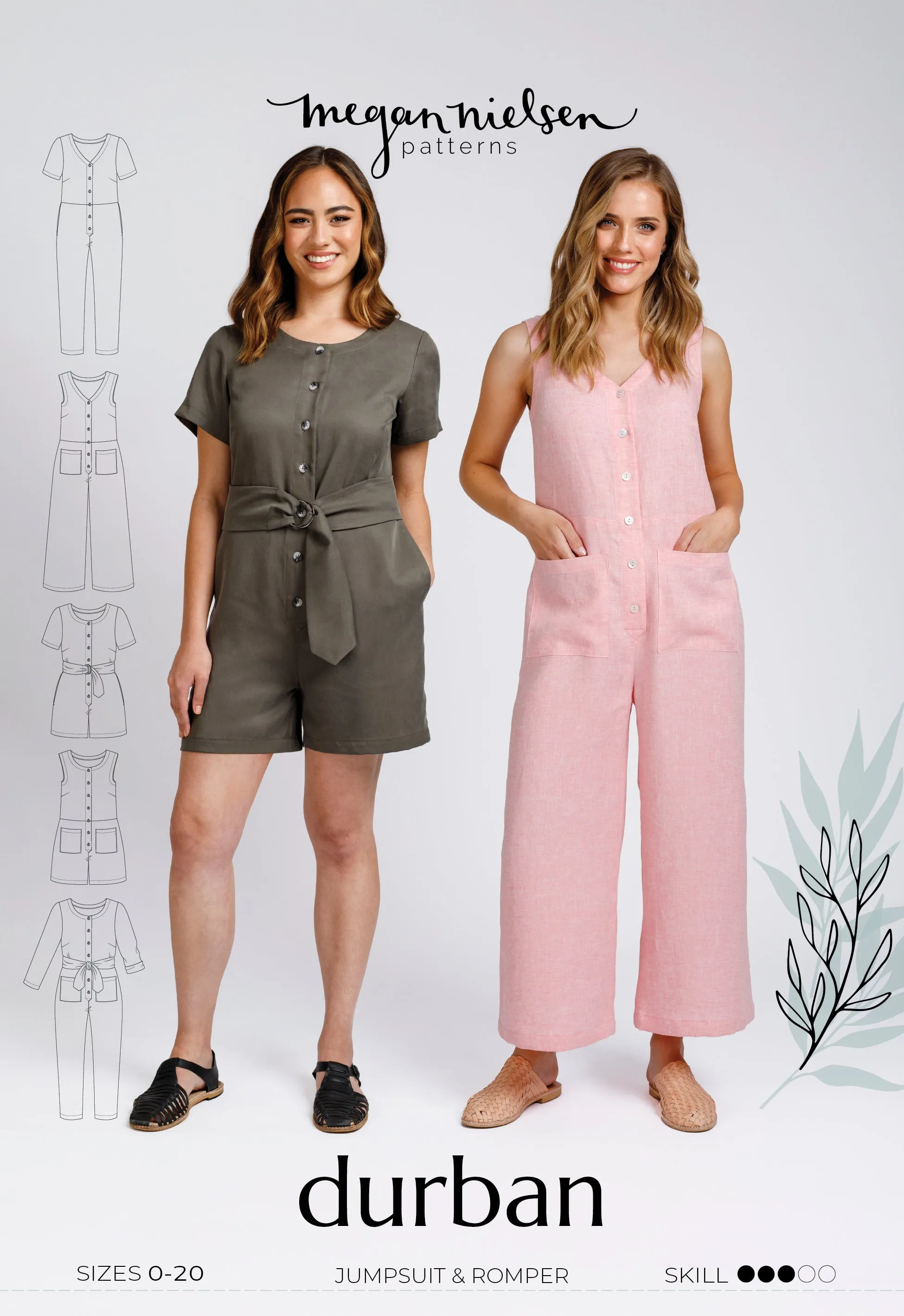 Durban Jumpsuit & Romper | Megan Nielsen