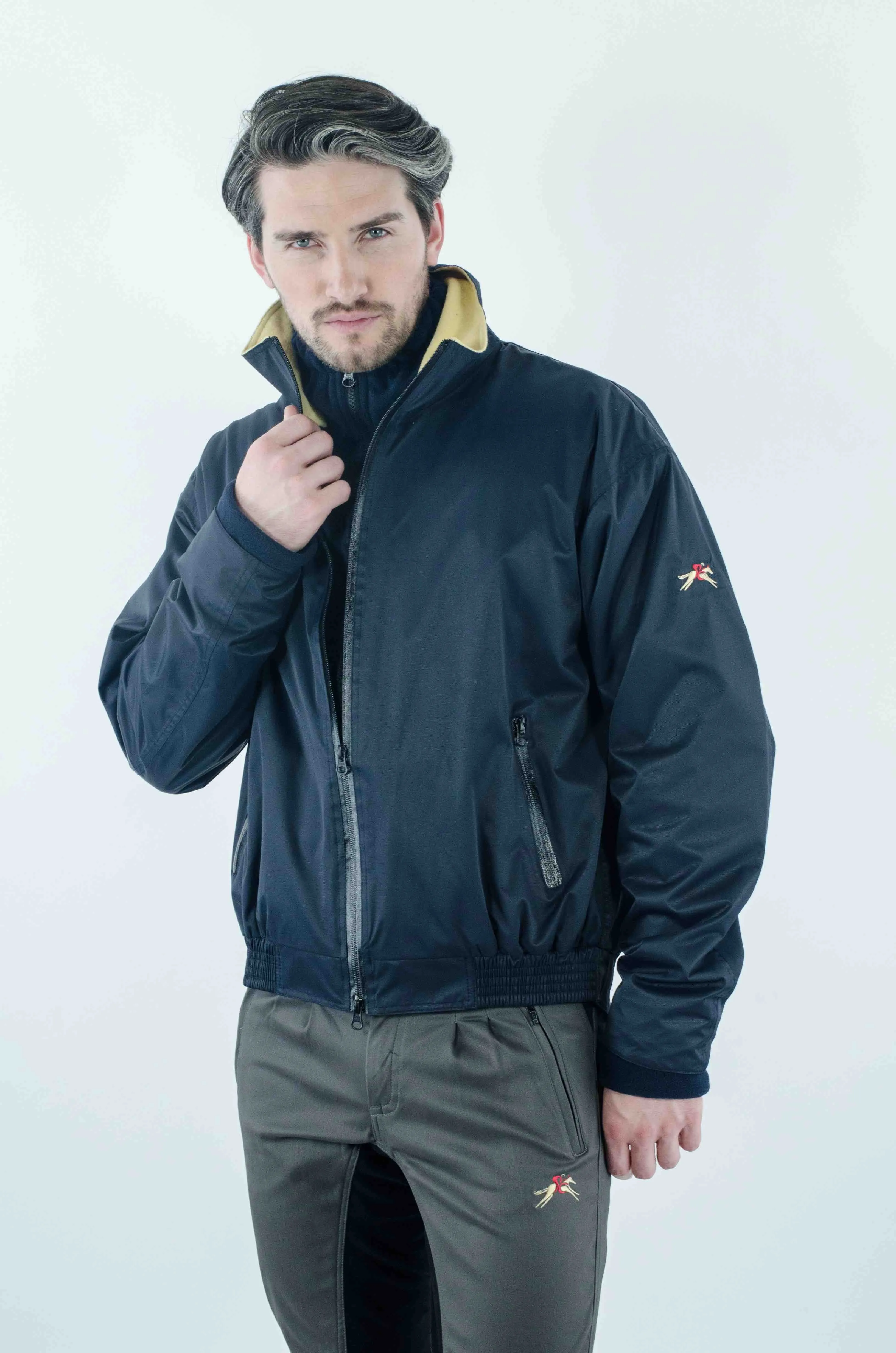 Elite Jacket Navy By Pc Racewear