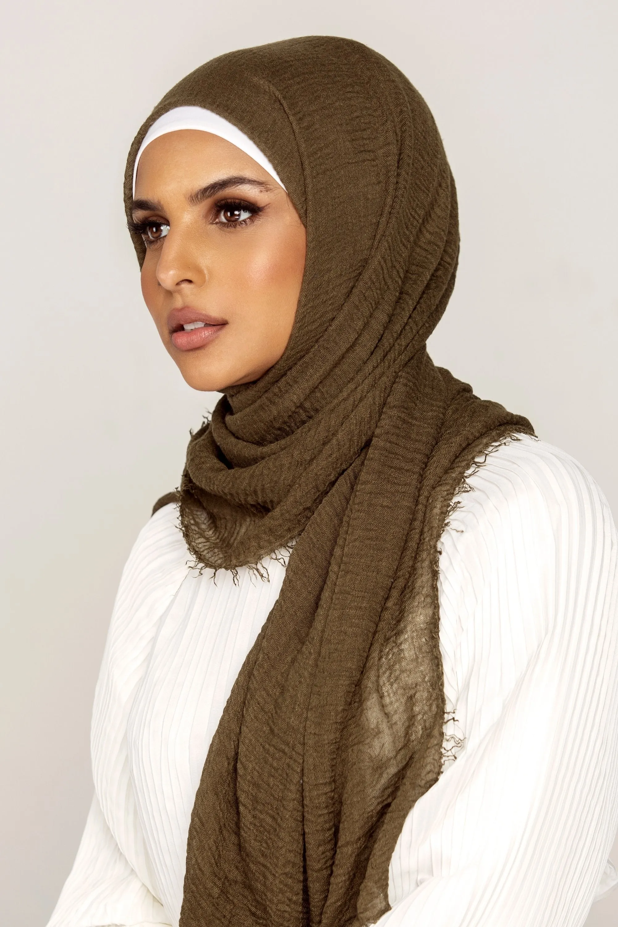 Everyday Crinkle Hijab - Foliage